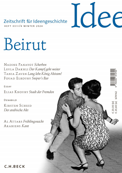 Cover der Ausgabe: Zeitschrift für Ideengeschichte Jahrgang 18 (2024), Heft 4