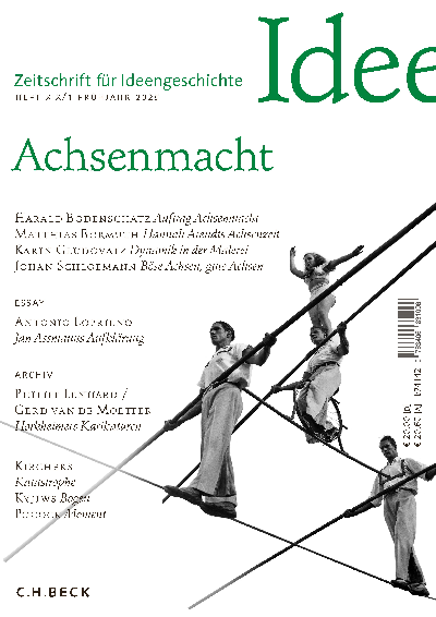 Cover der Ausgabe: Zeitschrift für Ideengeschichte Jahrgang 19 (2025), Heft 1