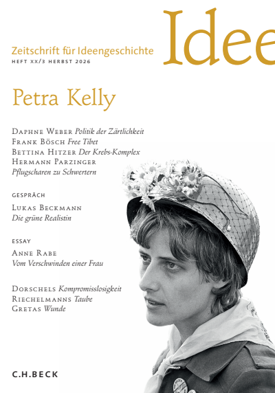 Cover of Volume: Zeitschrift für Ideengeschichte Volume 20 (2026), Issue 3