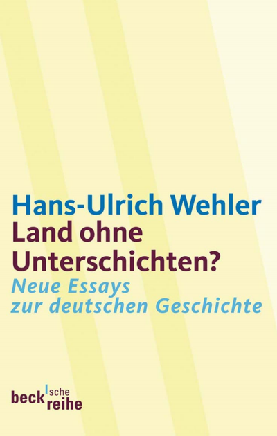 Cover des Buchs: Land ohne Unterschichten?