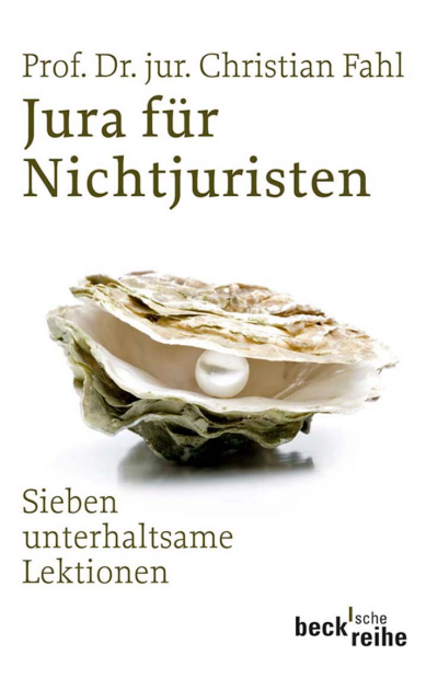 Cover des Buchs: Jura für Nichtjuristen