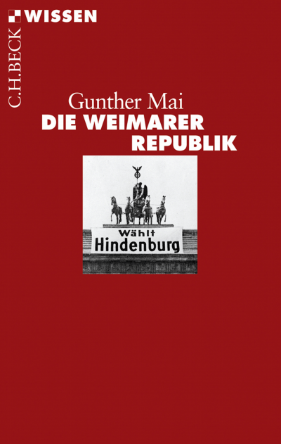Cover of book: Die Weimarer Republik