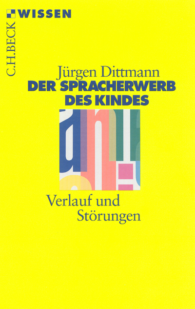 Cover of book: Der Spracherwerb des Kindes