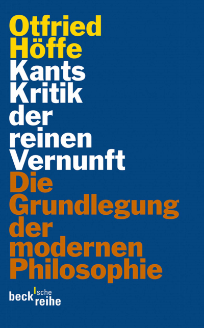 Cover of book: Kants Kritik der reinen Vernunft