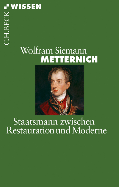 Cover of book: Metternich