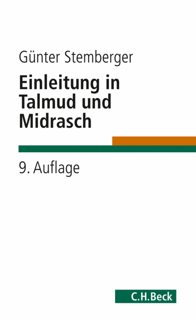 Cover des Buchs: Einleitung in Talmud und Midrasch