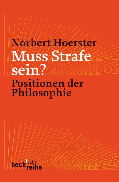 Cover of book: Muss Strafe sein?