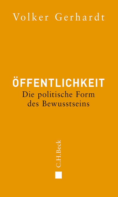 Cover of book: Öffentlichkeit