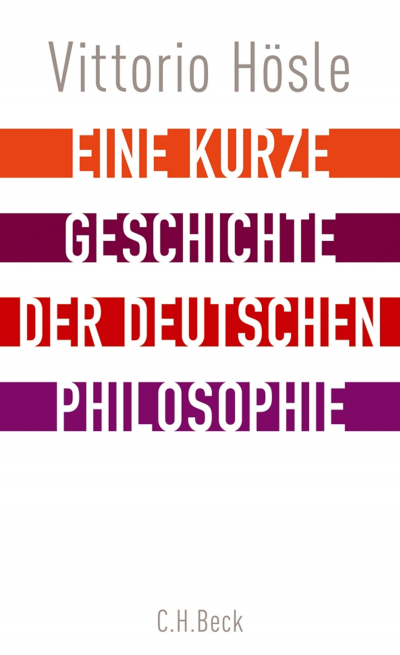 Cover of book: Eine kurze Geschichte der deutschen Philosophie