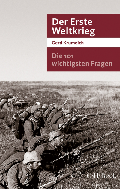 Cover of book: Die 101 wichtigsten Fragen - Der Erste Weltkrieg