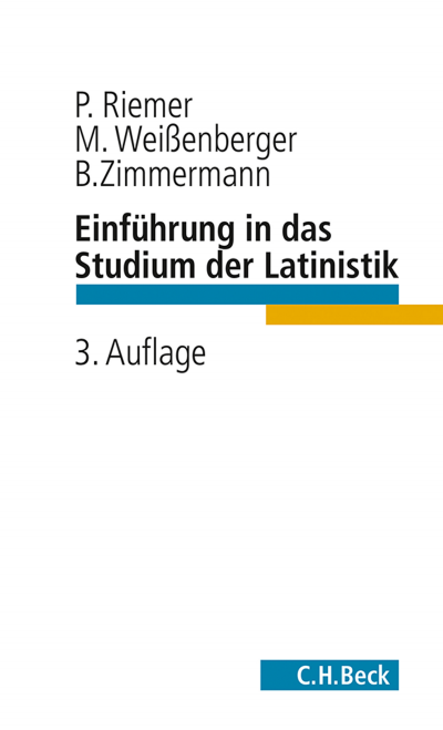 Cover of book: Einführung in das Studium der Latinistik