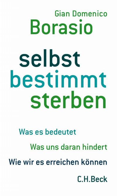 Cover of book: selbst bestimmt sterben