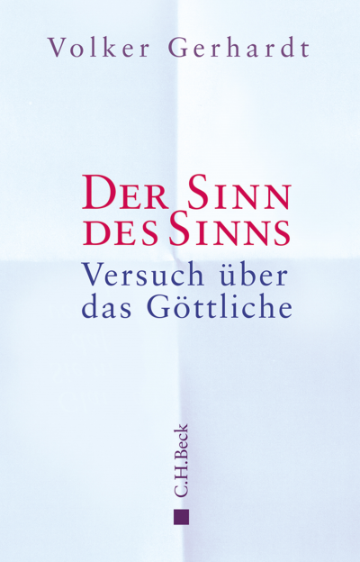 Cover of book: Der Sinn des Sinns
