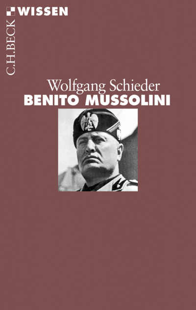 Cover of book: Benito Mussolini