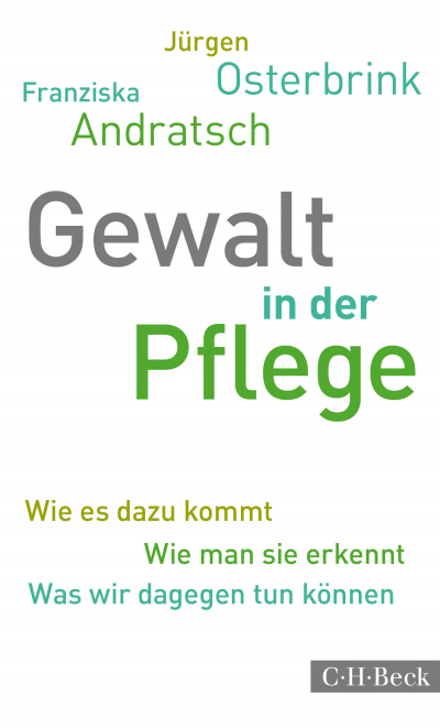 Cover of book: Gewalt in der Pflege