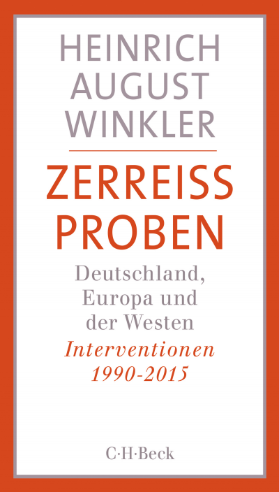 Cover of book: Zerreissproben