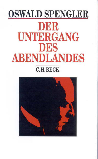Cover of book: Der Untergang des Abendlandes