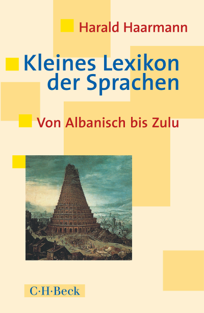 Cover of book: Kleines Lexikon der Sprachen