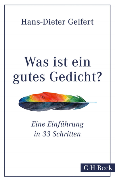Cover des Buchs: Was ist ein gutes Gedicht?