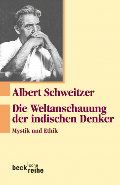 Cover of book: Die Weltanschauung der indischen Denker
