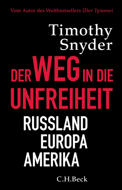 Cover des Buchs: Der Weg in die Unfreiheit