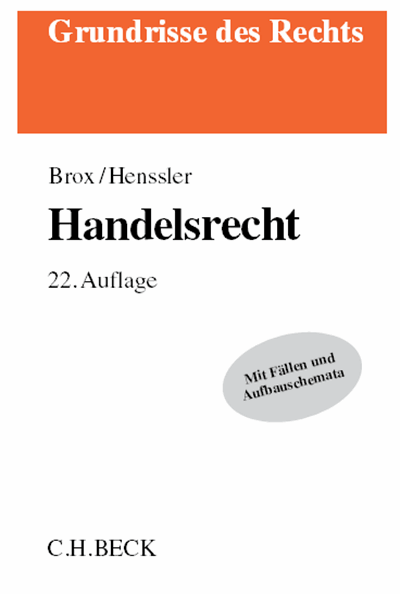 Cover of book: Handelsrecht