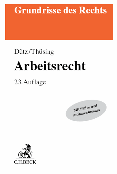 Cover of book: Arbeitsrecht