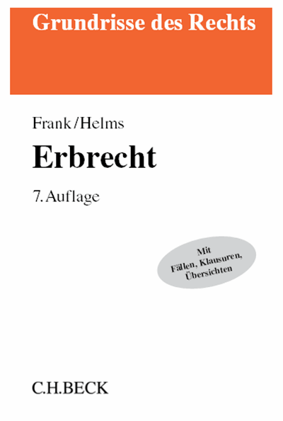 Cover des Buchs: Erbrecht