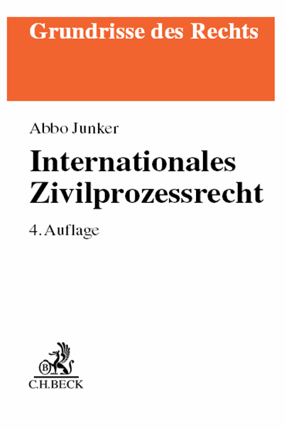Cover of book: Internationales Zivilprozessrecht