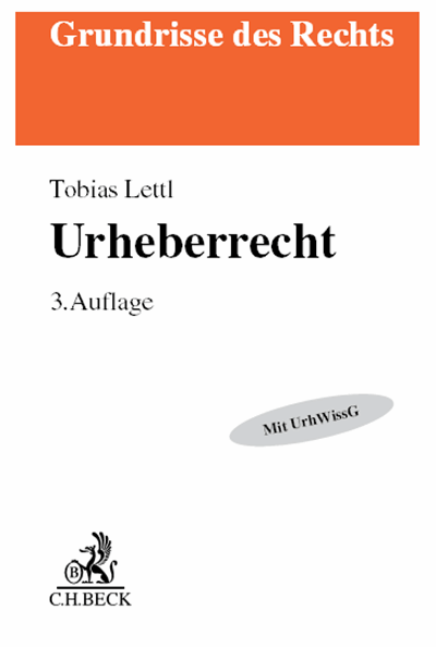 Cover of book: Urheberrecht