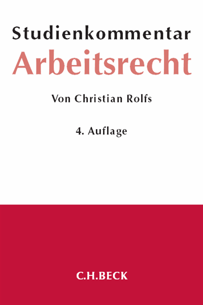 Cover des Buchs: Arbeitsrecht