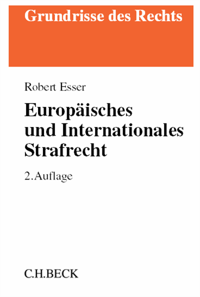Cover des Buchs: Europäisches und Internationales Strafrecht