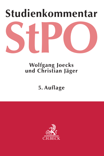 Cover des Buchs: Strafprozessordnung