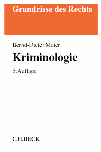 Cover des Buchs: Kriminologie