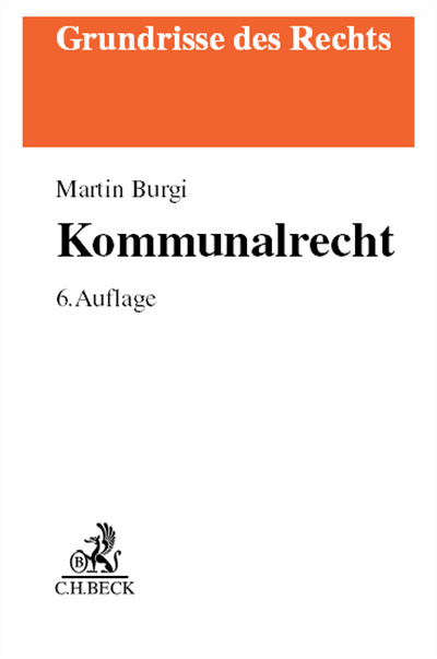 Cover of book: Kommunalrecht