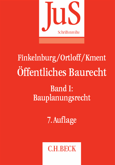 Cover of book: Öffentliches Baurecht Band I: Bauplanungsrecht