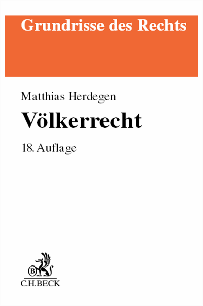 Cover of book: Völkerrecht