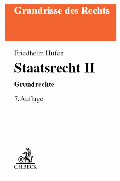 Cover of book: Staatsrecht II