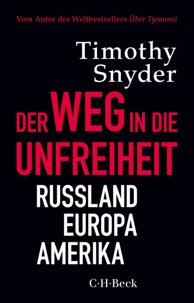 Cover des Buchs: Der Weg in die Unfreiheit