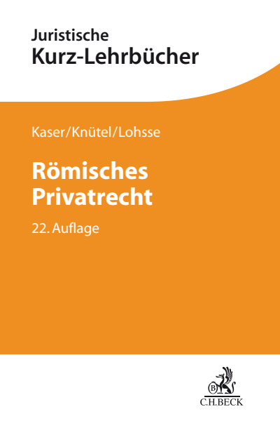 Cover of book: Römisches Privatrecht
