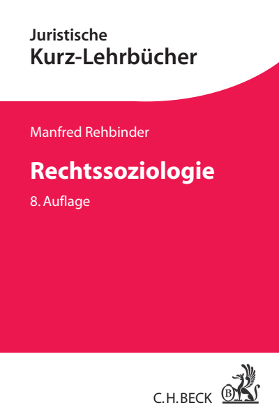 Cover of book: Rechtssoziologie