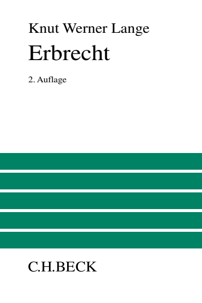 Cover of book: Erbrecht
