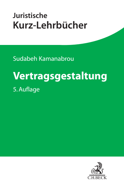 Cover of book: Vertragsgestaltung
