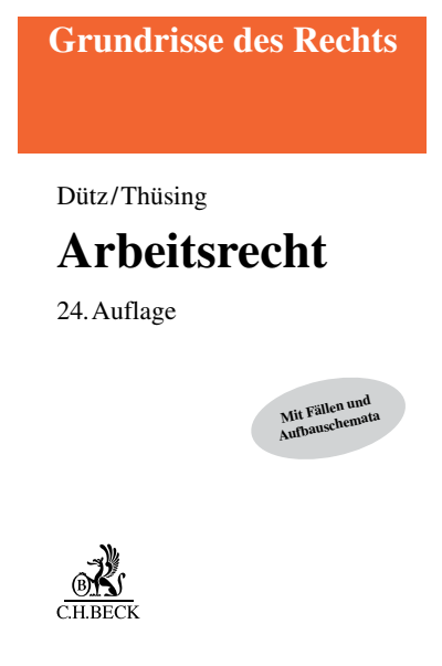 Cover of book: Arbeitsrecht