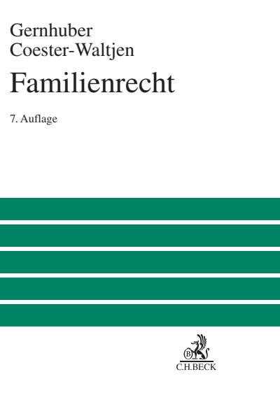 Cover of book: Familienrecht