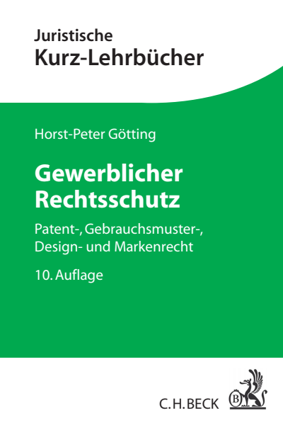 Cover of book: Gewerblicher Rechtsschutz