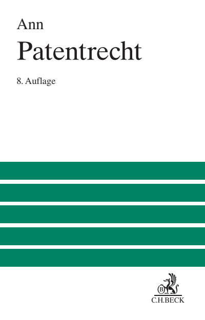 Cover of book: Patentrecht