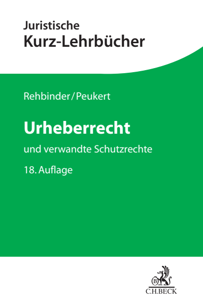 Cover of book: Urheberrecht