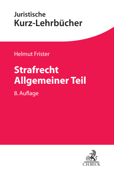 Cover des Buchs: Strafrecht Allgemeiner Teil