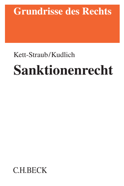 Cover des Buchs: Sanktionenrecht